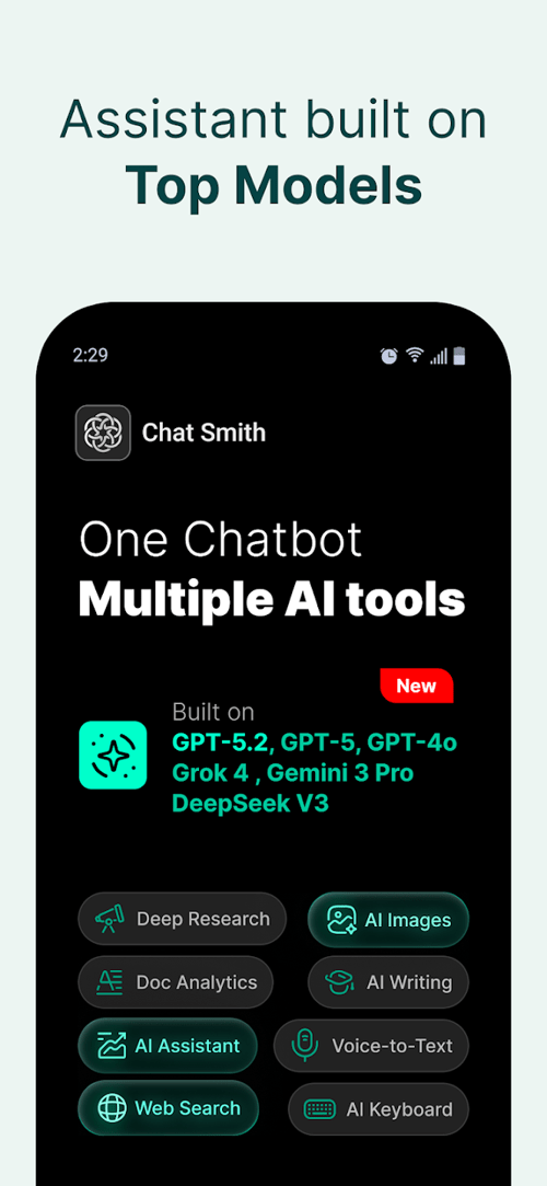 Chat Smith: AI Chatbot & Agent Picture 1