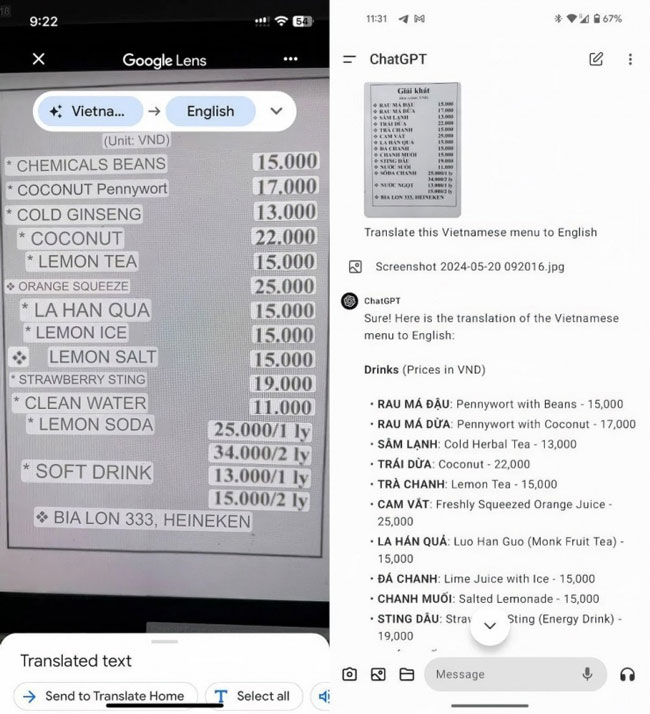 ChatGPT is a better choice than Google Translate when traveling Picture 1