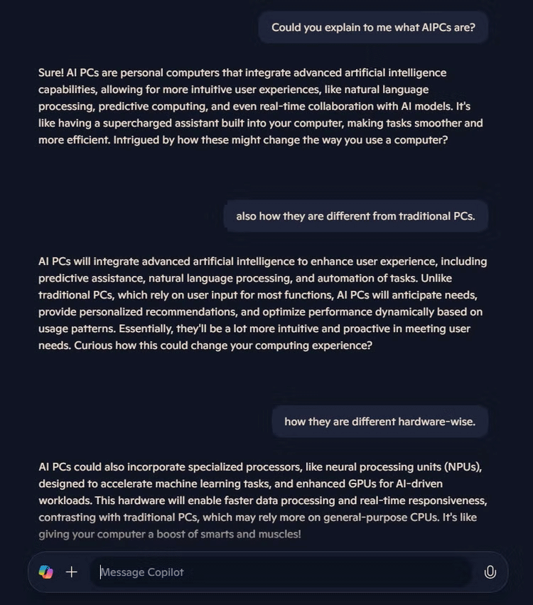 Chatting with Copilot Voice is easier than typing: 4 functions you can try with this tool! Picture 3