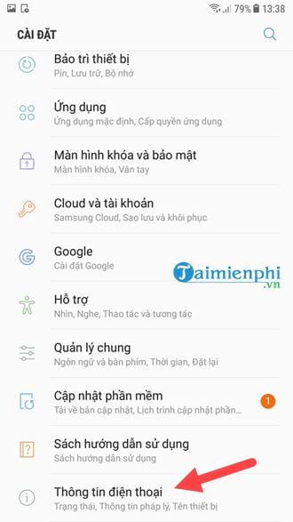Picture 3 of Check and view your phone number on your Samsung Galaxy.