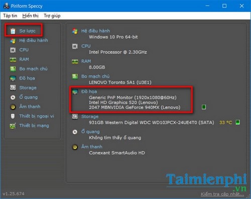 images 10 of Check the graphics card on your Lenovo laptop.