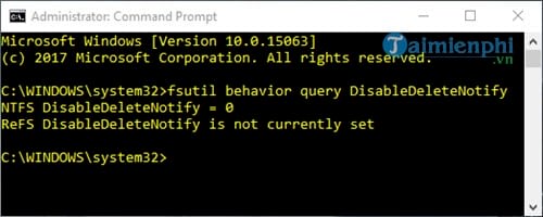 Picture 4 of Check the TRIM command status of the SSD, and check the read and write speeds.