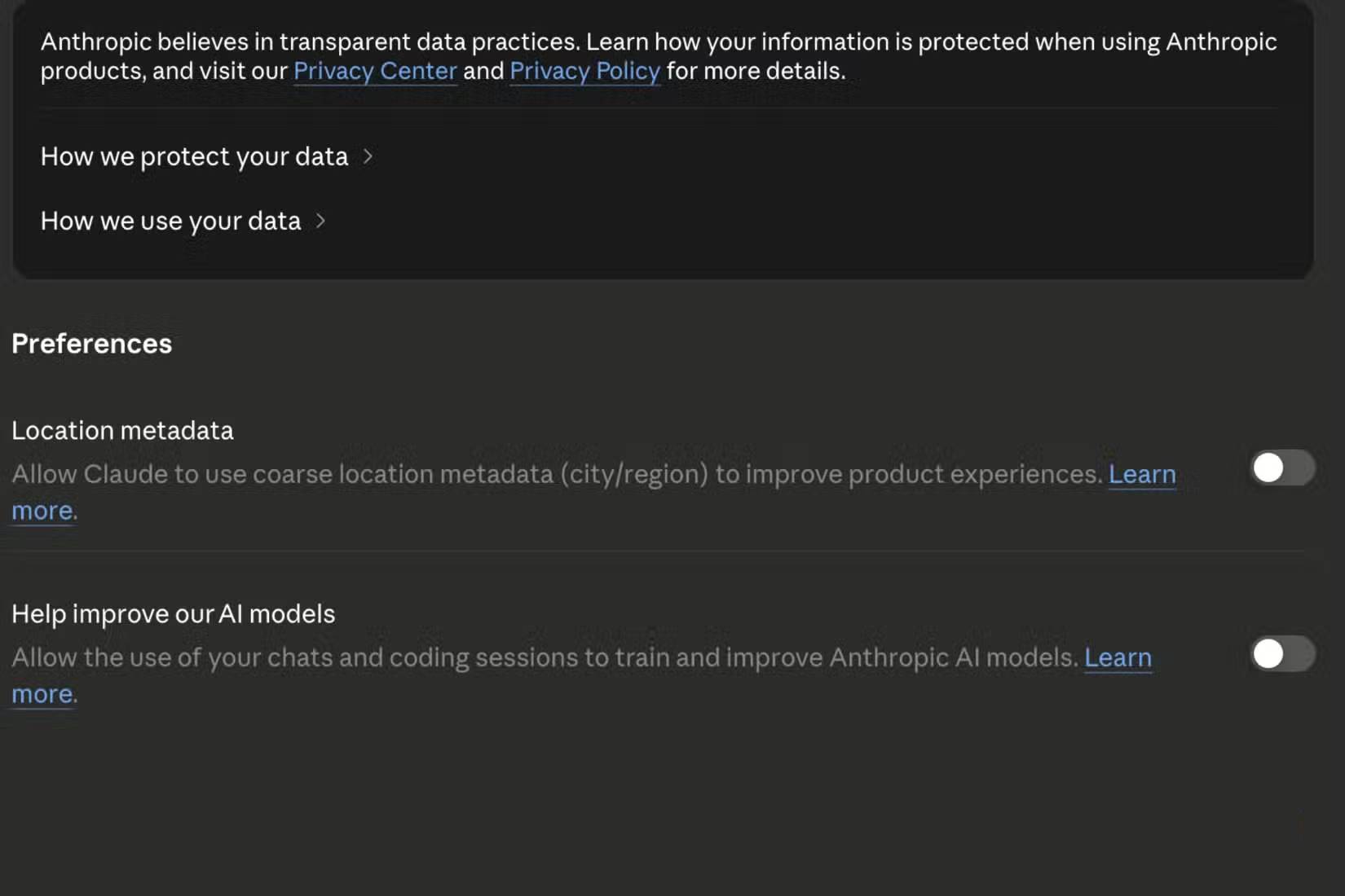images 5 of Check these privacy settings immediately if you use Claude frequently.