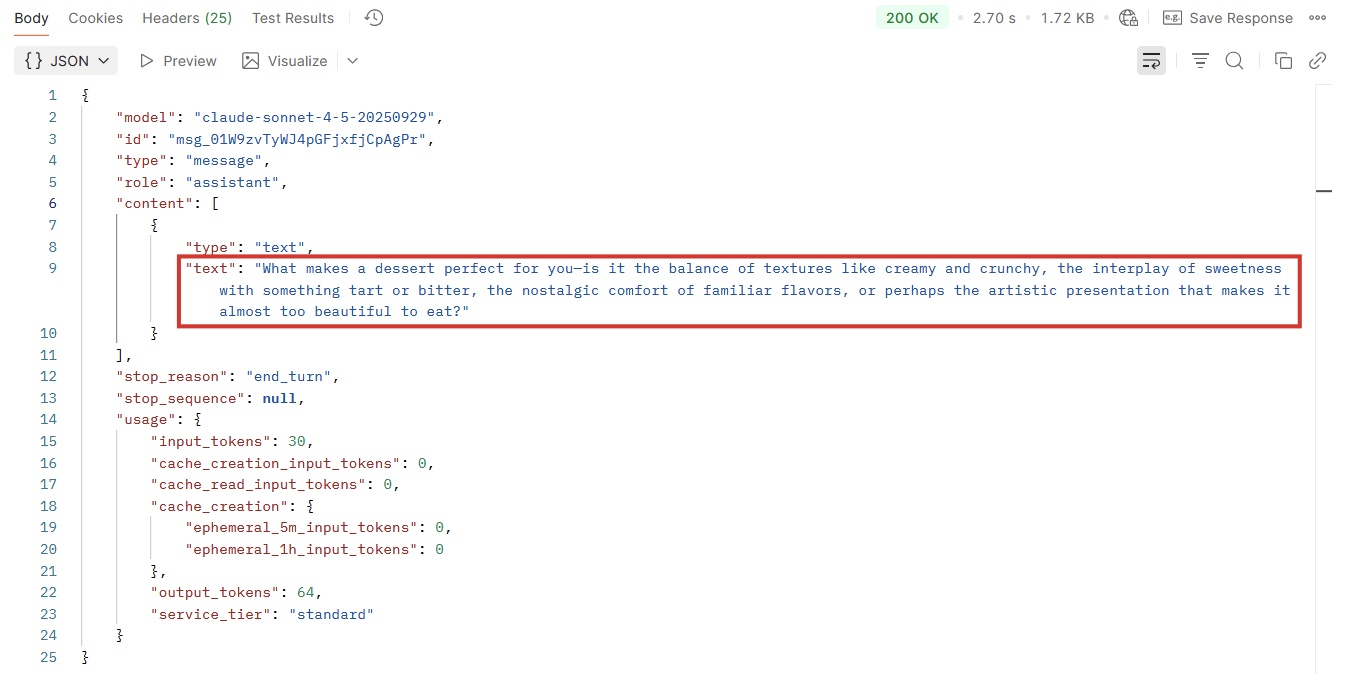 Claude API: How to get the key and use the API Picture 32