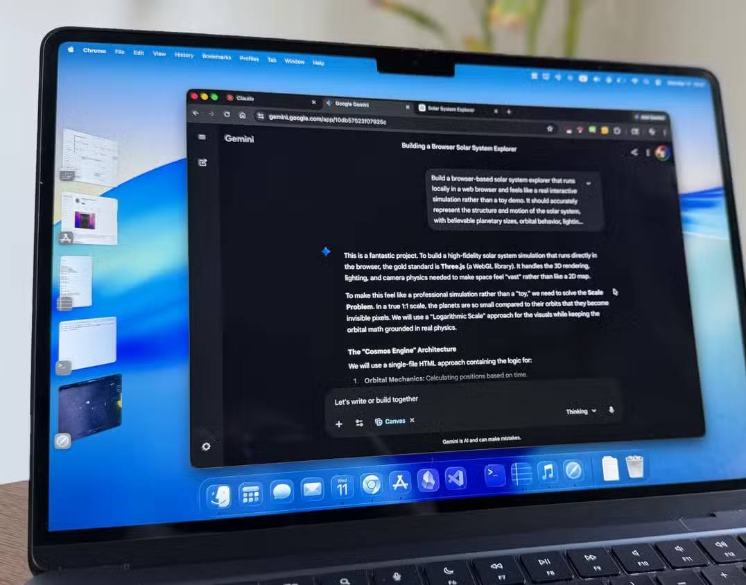 Which is better for building simulation software: Claude, ChatGPT, or Gemini? Picture 5