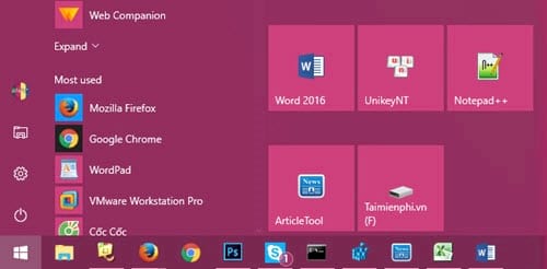 Picture 1 of Clear the cache for Live Tiles on Windows 10