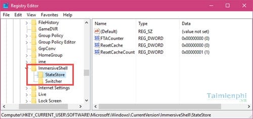 Picture 3 of Clear the cache for Live Tiles on Windows 10