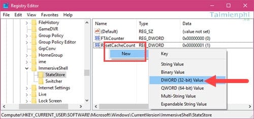 Picture 6 of Clear the cache for Live Tiles on Windows 10