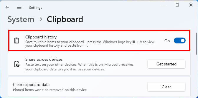 Clipboard History: An extremely useful but often 'forgotten' feature on Windows Picture 1