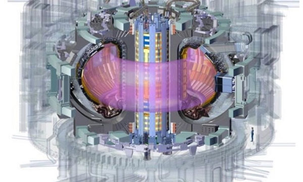 A close-up view of a giant magnet coil capable of lifting an entire aircraft carrier out of the water. Picture 1