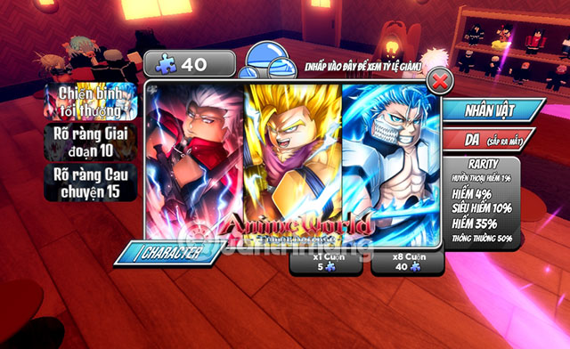 Latest Anime World Tower Defense Codes and How to Enter Codes Picture 4