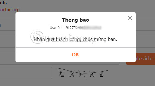 Picture 3 of Code for Danh Tuong 3Q, enter code DT3Q 22/04/2026