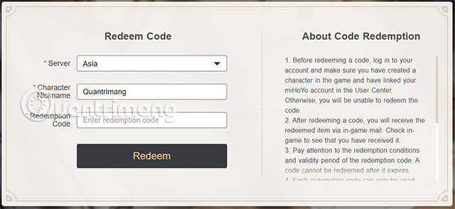 Picture 2 of Latest Genshin Impact Livestream Codes