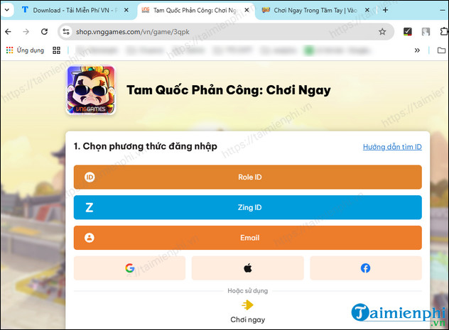 Code Tam Quoc Counterattack VNG receive KNB, FREE Orange General Picture 2