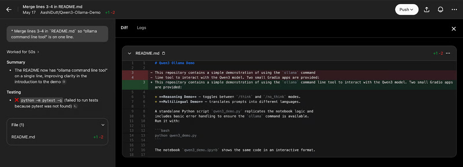 OpenAI Codex User Guide with 3 Real-World Examples Picture 16