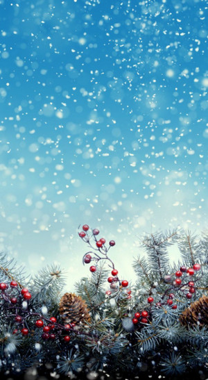 Picture 20 of Collection of Christmas wallpapers for mobile