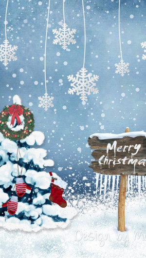 Picture 24 of Collection of Christmas wallpapers for mobile