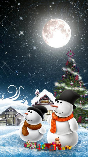 Picture 27 of Collection of Christmas wallpapers for mobile