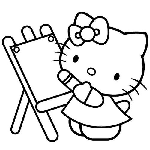 Picture 11 of Coloring pages for kids with many themes