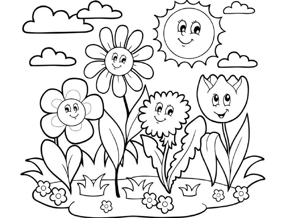 Picture 21 of Coloring pages for kids with many themes