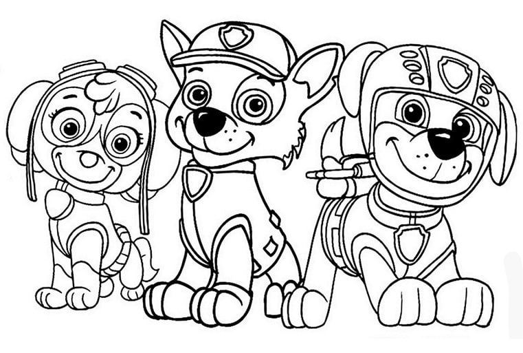 Picture 35 of Coloring pages for kids with many themes