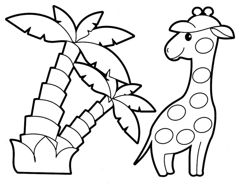 Picture 36 of Coloring pages for kids with many themes