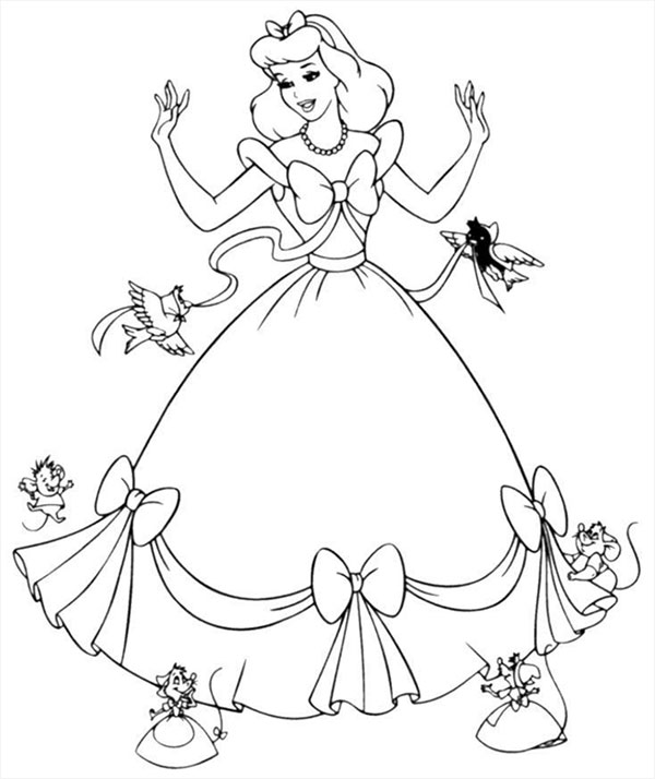 Picture 38 of Coloring pages for kids with many themes