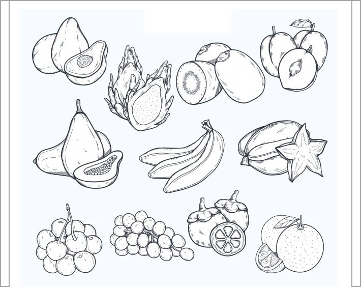 Picture 47 of Coloring pages for kids with many themes