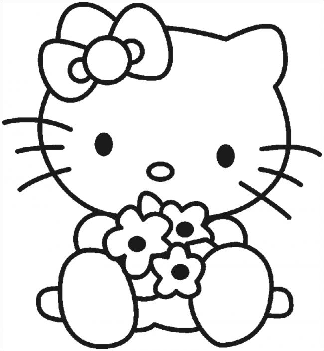 Picture 5 of Coloring pages for kids with many themes