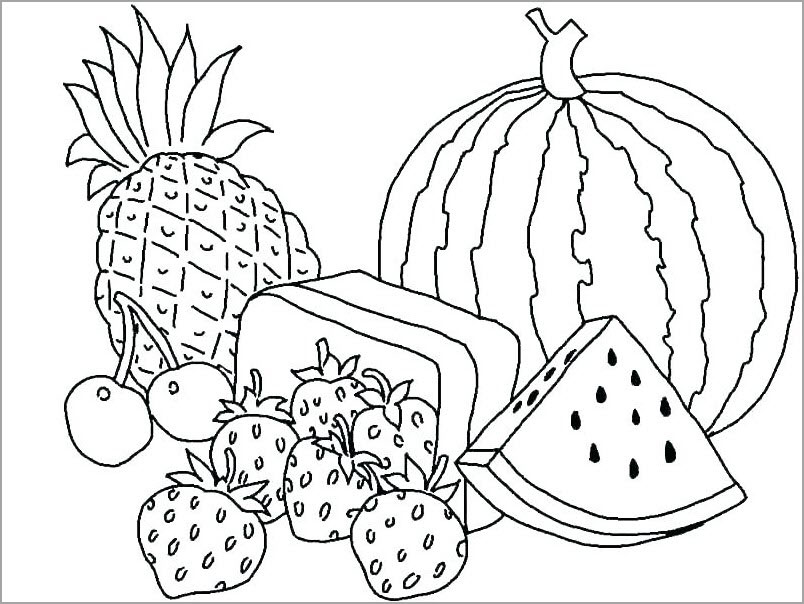 Picture 52 of Coloring pages for kids with many themes