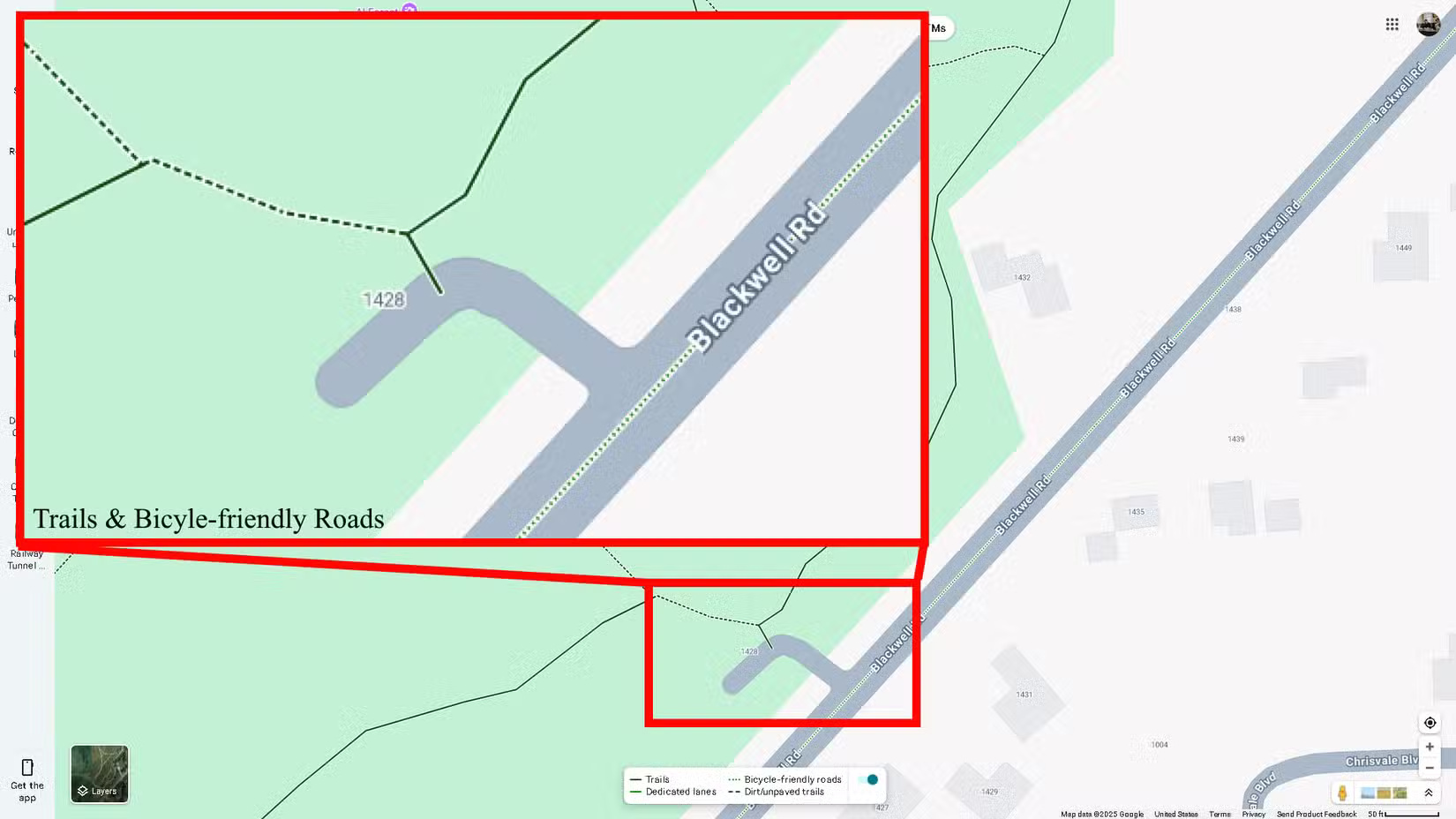What do the colors on Google Maps mean? Picture 2