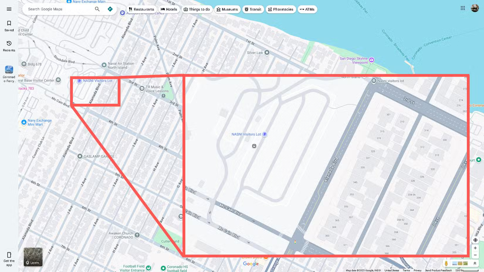What do the colors on Google Maps mean? Picture 4