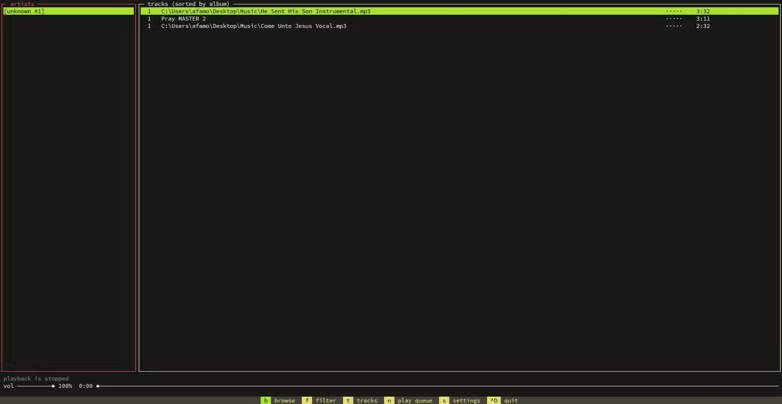 How is the command line music player MusikCube better than Spotify? Picture 3