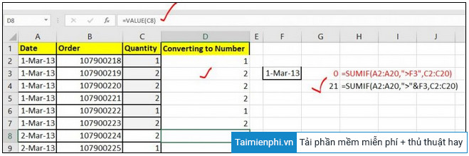 Picture 7 of Common errors when using the SUMIF function in Excel