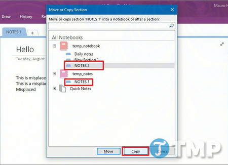 Picture 13 of Common errors during OneNote synchronization on Windows 10 and how to fix them.
