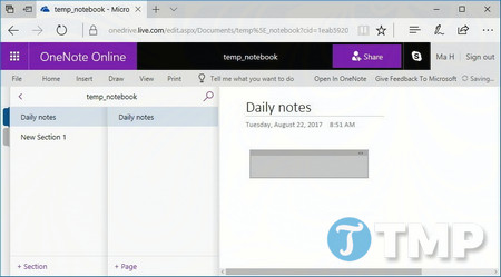Picture 3 of Common errors during OneNote synchronization on Windows 10 and how to fix them.