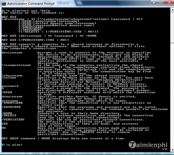 Picture 7 of Commonly used CMD commands on Windows