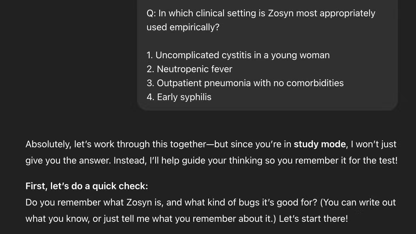 Compare ChatGPT and Gemini learning modes Picture 6