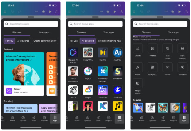 Comparing Canva and Adobe Express on Mobile Picture 10