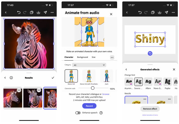 Comparing Canva and Adobe Express on Mobile Picture 5
