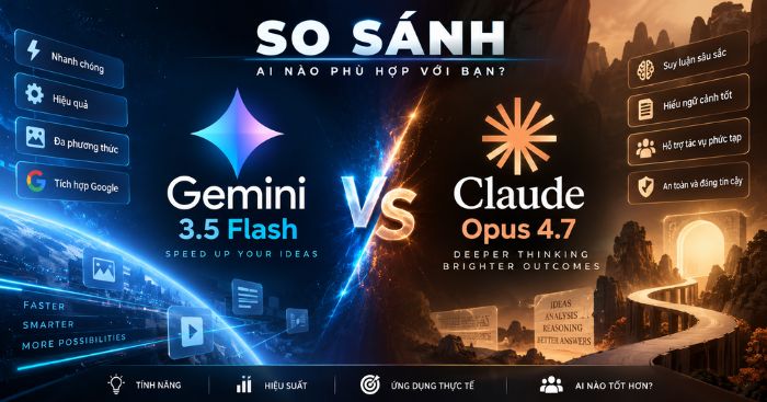 Gemini 3.5 Flash and Claude Opus 4.7 comparison