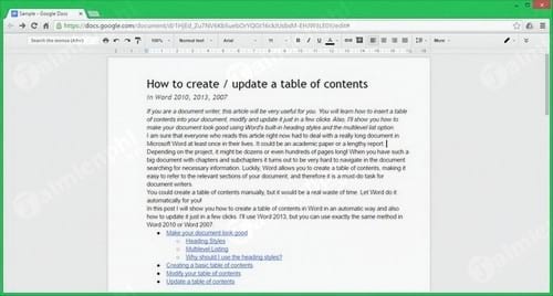 Picture 15 of Comparing Google Docs and Word Online, which one should you use?