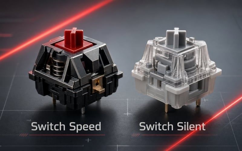 images 1 of Comparing Silent Switches and Speed ​​Switches: Which is Right for You?