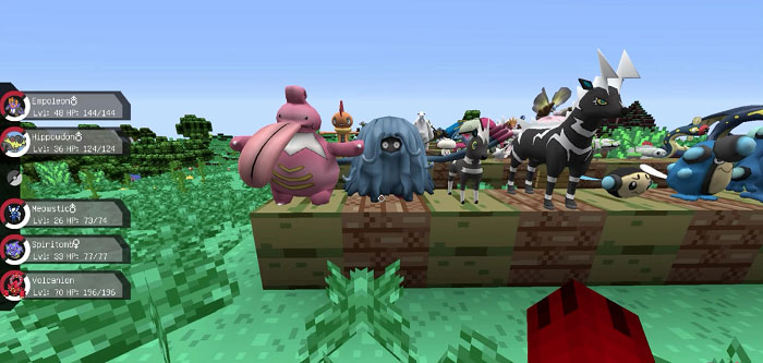 images 1 of Compilation of Pixelmon mod commands in Minecraft