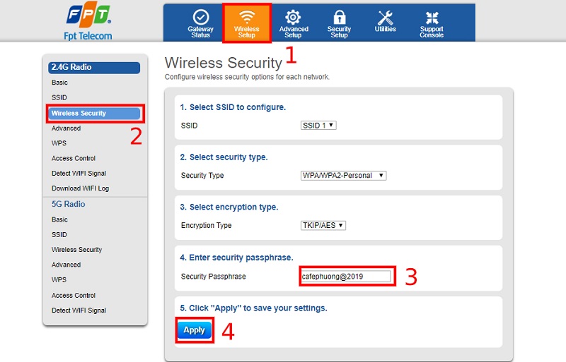 Complete guide to changing wifi passwords of network operators and devices Picture 14