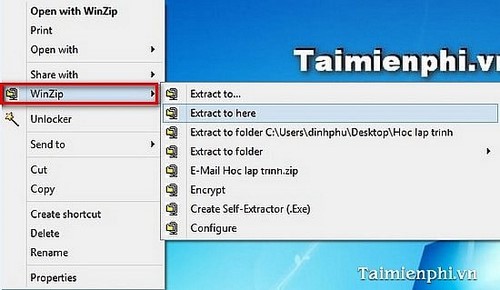 Compress And Decompress Data To RAR ZIP Files On Your Computer Using