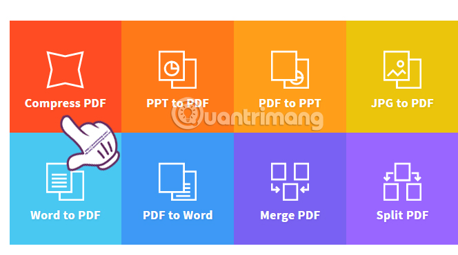 Picture 1 of Compress PDF files, reduce PDF size extremely quickly