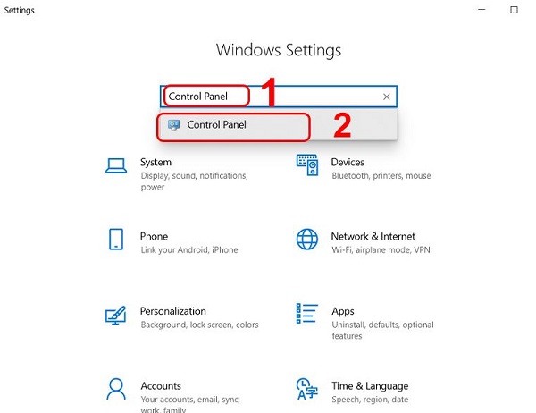 Computer lost Control Panel and what you need to do Picture 5