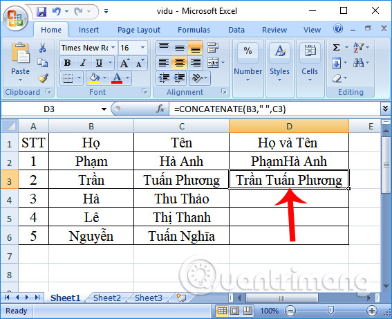 CONCATENATE function: Concatenate cell contents in Excel into new text Picture 5