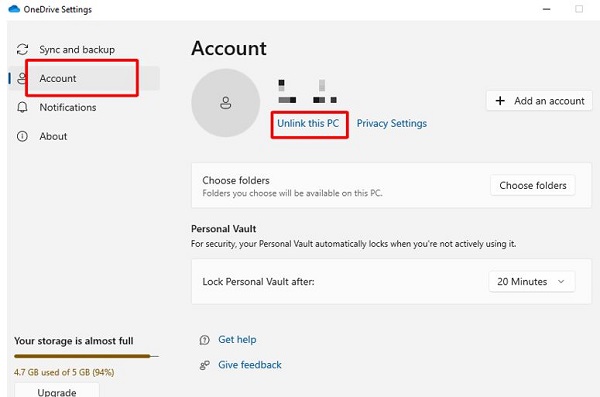 Confused because OneDrive has a red X? How to handle it here Picture 11